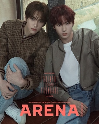 ARENA HOMME+ KOREA 2024年9月号＜SHINYU&YOUNGJAE (D)＞