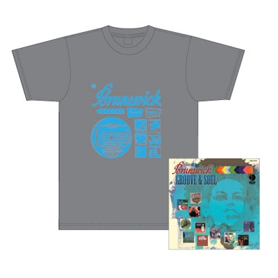 ベスト･オブ･ブランズウィック-グルーヴ&ソウル ［CD+Tシャツ:ブライトブルー/Mサイズ］＜完全限定生産盤＞