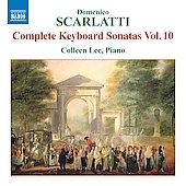 Lee, Colleen/D.Scarlatti ： Complete Keyboard Sonatas Vol.10 -K.29, K.18, K.23, K.41, K.53, K.45, K.74, K.81, K.90, K.95, K.134, K.136, K.408, K.555 (2/23-25/2007) / Colleen Lee(p)[8570511]