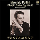 マウリツィオ・ポリーニ/ショパン: 練習曲集 Op.10、Op.25(全曲)
