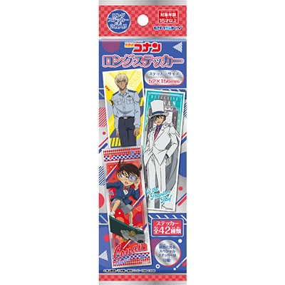 dショッピング |「名探偵コナン ロングステッカー (20パック入り
