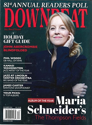 DOWNBEAT 2016年12月号 DOWNBEAT 2016年12月号