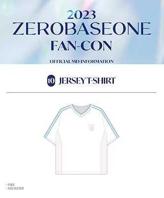 ZEROBASEONE/『2023 ZEROBASEONE FAN-CON』 JERSEY T-SHIRT/FREE