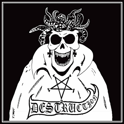 Destruction/Bestial Invasion of HellBlack &White Vinyl[HRRLPM822]