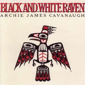 Archie James Cavanaugh/Black And White Raven[CMYK-6331]