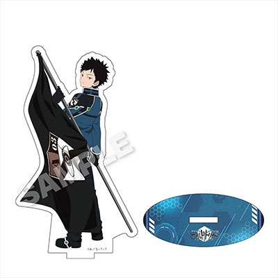 春夏新作モデル ワールドトリガー the Stageワーステ アクリルスタンド 嵐山 茶色 准 管・吹奏楽器アクセサリ