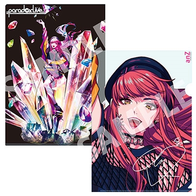 BAE/Paradox Live A4クリアファイル 幻影ライブ アン・フォークナー