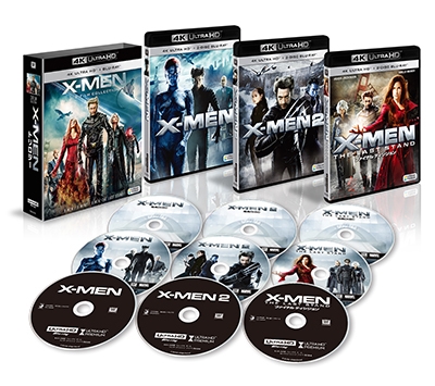 X-MEN 4K ULTRA HD トリロジーBOX ［4K Ultra HD Blu-ray Disc x3+6Blu-ray Disc］ Ultra HD