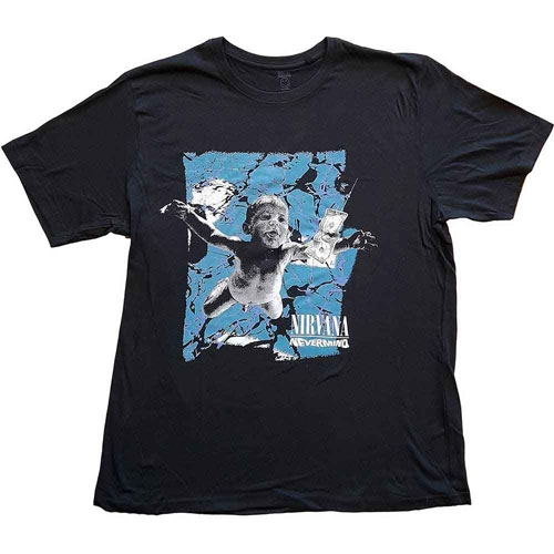 【公式】NIRVANA NEVERMIND Tシャツ Mサイズ Nirvana / ニルヴァーナ - NEVERMIND ALBUM Tシャツ(ホワイト