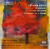 Grieg: Orchestral Works Vol. 1