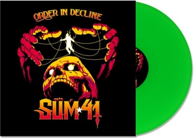 SUM41/Order In Decline Neon GreenGreen Vinyl[HOP730711]