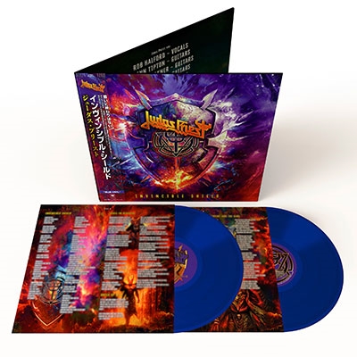 Judas Priest/Invincible Shield＜タワーレコード限定/Blue Vinyl＞