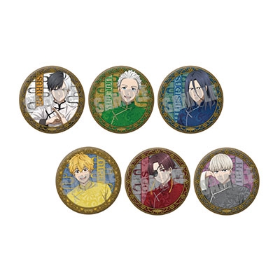 WIND BREAKER トレーディングマット缶バッジ Chinese cafe ver WIND BREAKER トレーディングマット缶バッジ Chinese cafe ver
