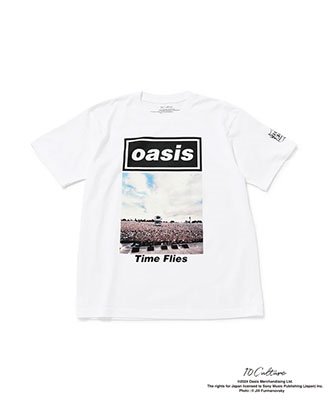 oasis 30th Anniversary Tシャツ 『Time Flies...1994 - 2009』 White L