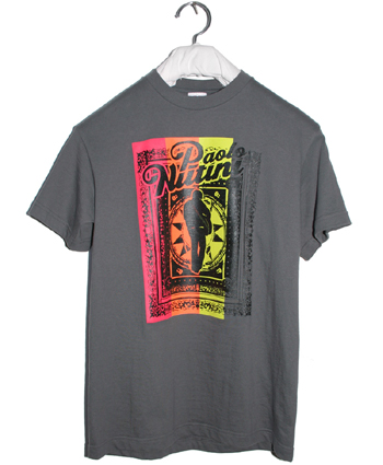 Paolo Nutini / Stripes T-shirt Charcoal/Lサイズ