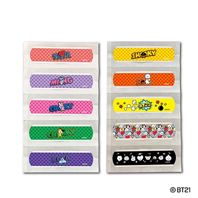 BT21/BT21 缶入り絆創膏セット/RJ