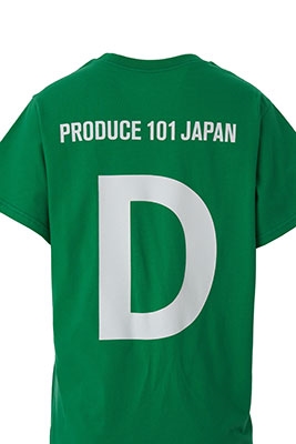 PRODUCE 101 JAPAN THE GIRLS 』 レベルテスト-半袖Tシャツ(グリーン)M 