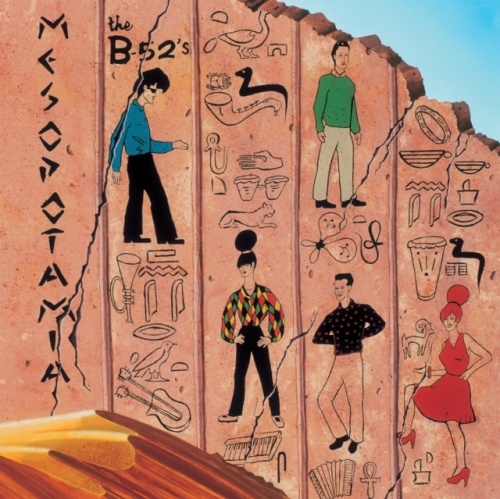 The B-52s/MesopotamiaUltra Clear with Orange Splatter Vinyl[RCD103641]