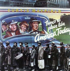 Curtis Mayfield/There's No Place Like America Today＜Blue Vinyl＞