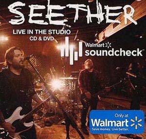 Seether/Walmart Soundcheck: Live In The Studio (Walmart Exclusive)  ［CD+DVD］＜限定盤＞