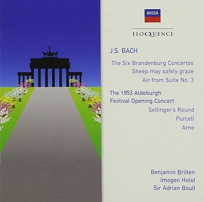 ٥󥸥ߥ󡦥֥ƥ/1953 Aldeburgh Festival Opening Concert -J.S.Bach The Six Brandenburg Concertos, Sheep May Safely Graze, Air from Suite No.3 / Adrian Boult(cond), ECO, etc[4429521]