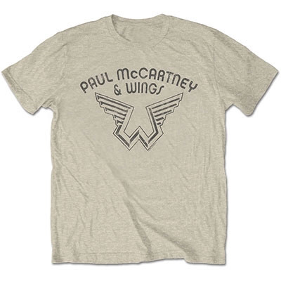 Paul McCartney/Paul McCartney WINGS LOGO T-shirt NATURAL/Sサイズ