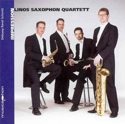 Works For Sax Quartet:Debussy:String Quartet/Ravel:Pavane Pour Une Infante Defunte/etcschmidt:Sax Quartet:Linos Sax Quartet Works For Sax Quartet:Debussy:String Quartet/Ravel:Pavane Pour Une Infante Defunte/etcschmidt:Sax Quartet:Linos Sax Quartet