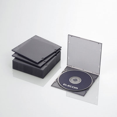 ELECOM CD/DVD ˤĤ褤!ॱ(10ѥå)/ꥢ֥å[CCD-JPCS10CBK]