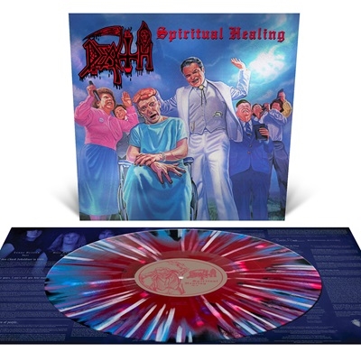 Death/Spiritual HealingRed, Cyan and Black Merge with Splatter Vinyl[RR52011]