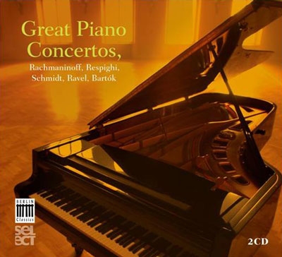 饰ʡޡ/Great Piano Concertos - Rachmaninov, Respighi, Schmidt, Ravel, Bartok[0300561BC]
