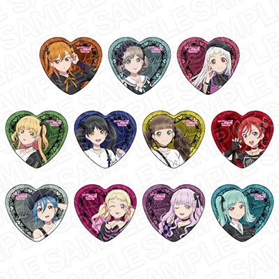 ラブライブ!スーパースター!! ハート型カンバッジ サブカル
