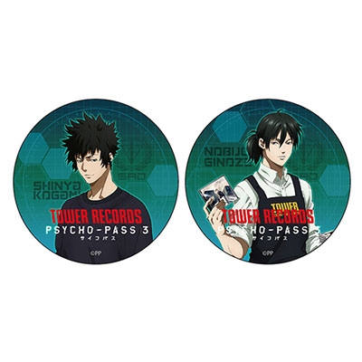 デウス エクスマキナ PSYCHO-PASS サイコパス Amazon特典 缶バッジ 狡