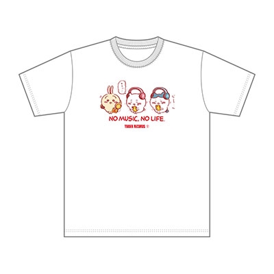 ちいかわ × TOWER RECORDS Tシャツ Sサイズ(ホワイト)