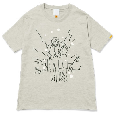 144 前野健太 NO MUSIC, NO LIFE. T-shirt (グリーン電力証書付) XSサイズ