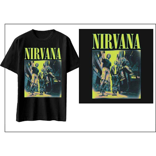 Nirvana/NIRVANA Kings of The Street (Black) T L[NIRVTS-29MBL]