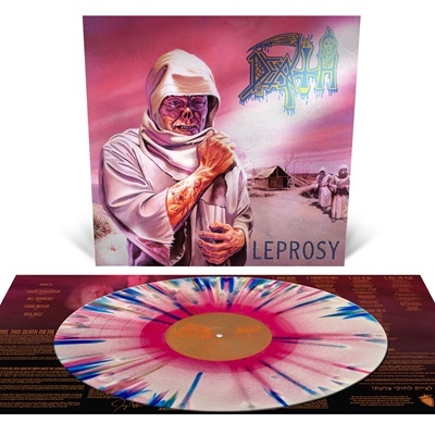Death/LeprosyPink, White and Blue Merge with Splatter Vinyl[RR52001]