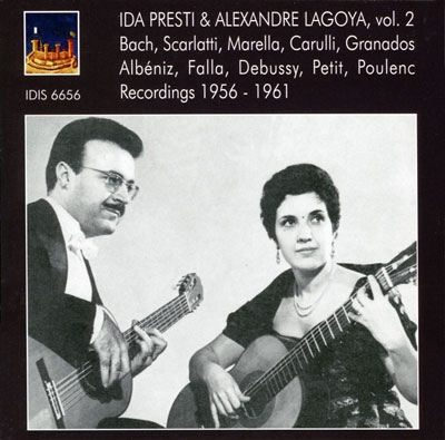 Ida Presti & Alexandre Lagoya Vol.2 - Studio Recordings 1956-1961
