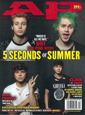 ALTERNATIVE PRESS 2014年9月号