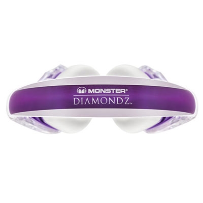 Monster DiamondZ オンイヤー・ヘッドホン Purple
