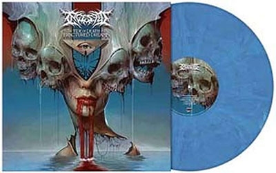 Ingested/The Tide Of Death And Fractured Dreams/Blue Marbled Sapphire Shards Vinyl[039841607116]