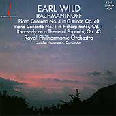 Rachmaninov: Piano Concertos 1 & 4, etc / Wild, Horenstein 