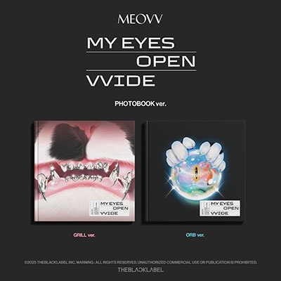 MY EYES OPEN VVIDE: 1st EP Album (PHOTOBOOK ver.)(2種セット