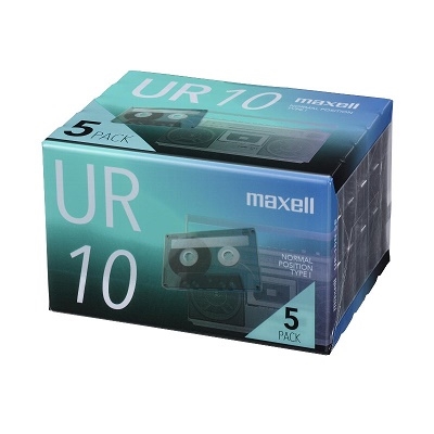 maxell 10分テープ(5本パック)[UR10N5P]
