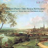 シューベルト:ピアノ三重奏曲 第2番&「ノットゥルノ」 シューベルト:ピアノ三重奏曲 第2番&「ノットゥルノ」