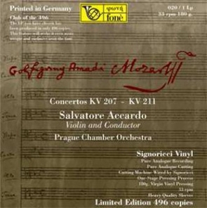 Mozart: Violin Concertos No.1, No.2