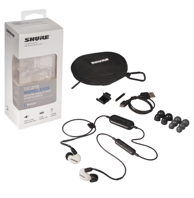 SHURE ワイヤレスイヤホン SE215 Special Edition/ホワイト