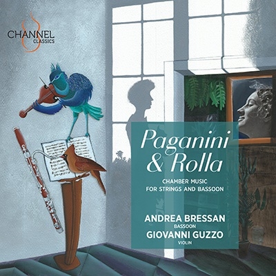 パガニーニ、ロッラ: 弦楽器とファゴットのための室内楽作品集