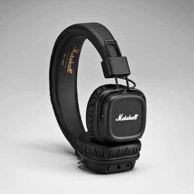 Marshall Major II Bluetooth ヘッドフォン Black