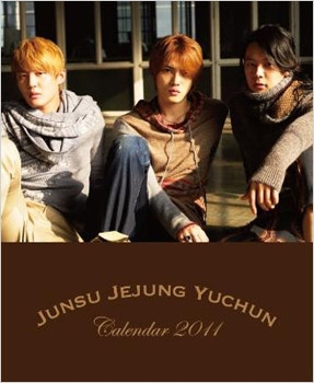 JUNSU/JEJUNG/YUCHUN 2011年 卓上カレンダー