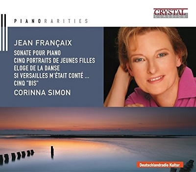 J.Francaix: Sonate pour Piano, Cinq Portraits de Jeunes Filles, Eloge de la Danse, etc